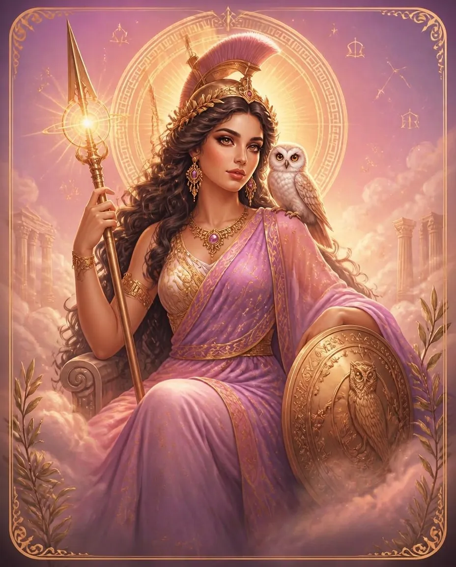 Goddess Athena, Greek archetype of Wisdom & Inner Authority