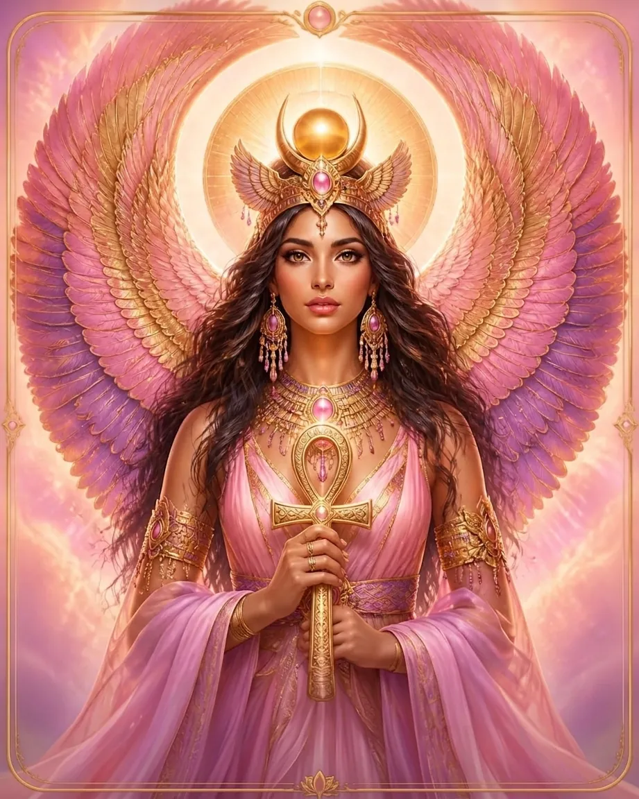 Goddess Isis, Egyptian archetype of Healing & Divine Wisdom